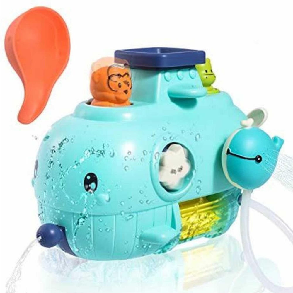 Submarine Sprinkler Smooth Water Toy  Baby & Toddler Bath Toys Sprinklers